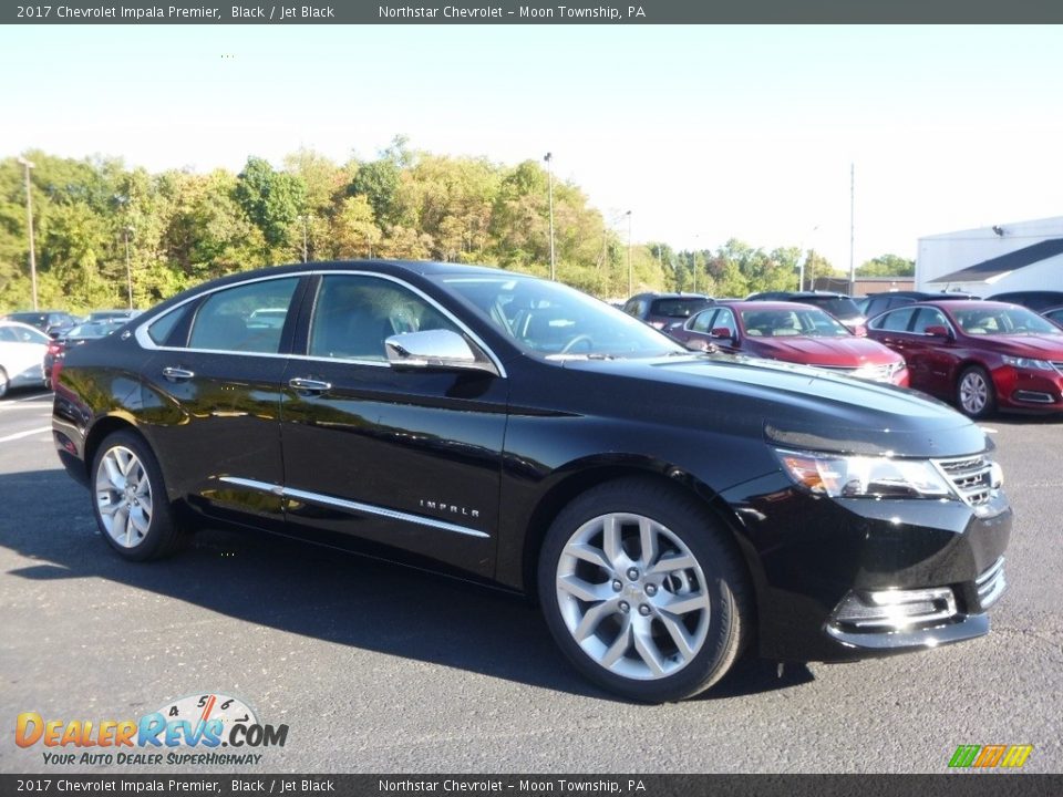 2017 Chevrolet Impala Premier Black / Jet Black Photo #3