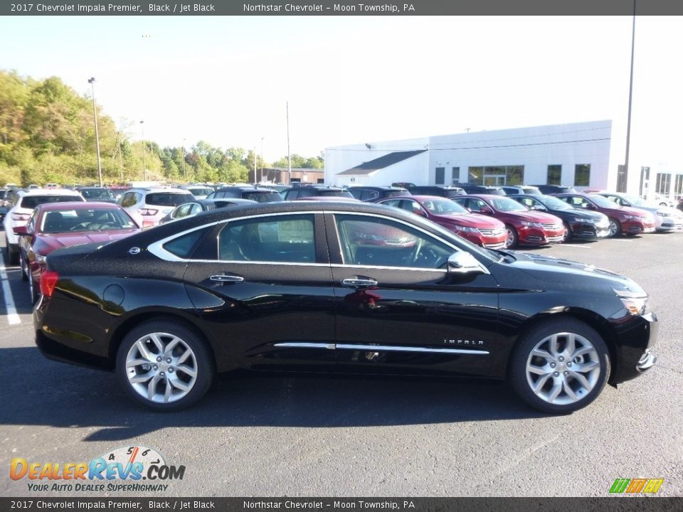 2017 Chevrolet Impala Premier Black / Jet Black Photo #4