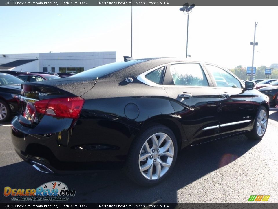 2017 Chevrolet Impala Premier Black / Jet Black Photo #5