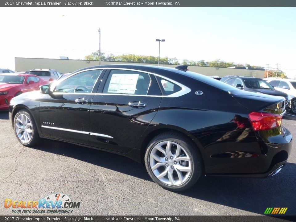 2017 Chevrolet Impala Premier Black / Jet Black Photo #7