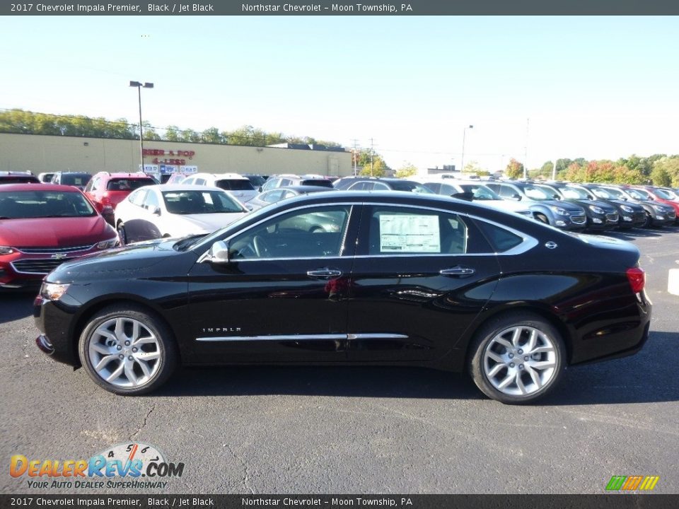 2017 Chevrolet Impala Premier Black / Jet Black Photo #8