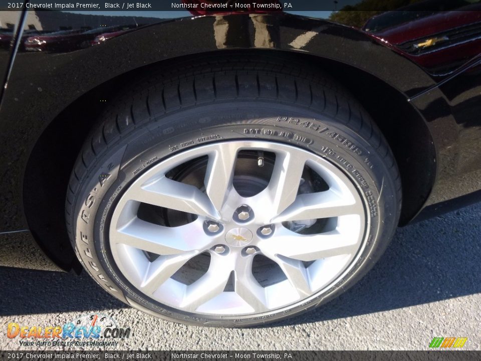 2017 Chevrolet Impala Premier Black / Jet Black Photo #9