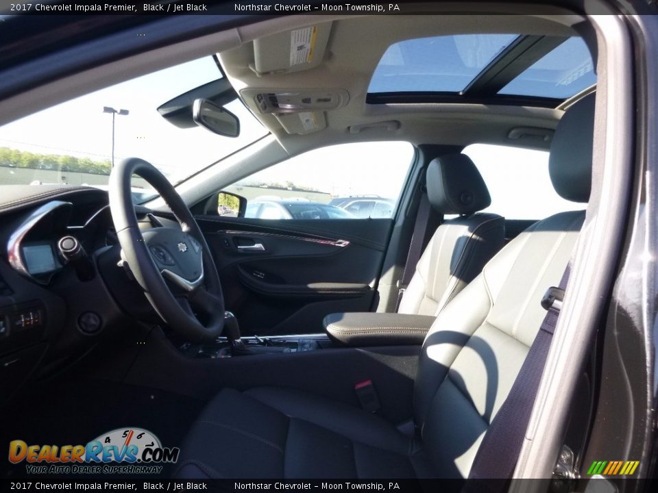 2017 Chevrolet Impala Premier Black / Jet Black Photo #10