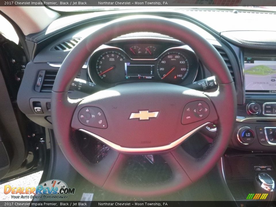 2017 Chevrolet Impala Premier Black / Jet Black Photo #15