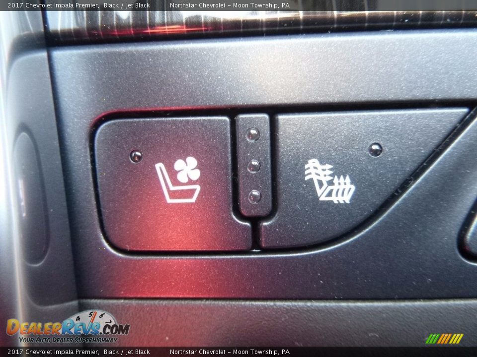 2017 Chevrolet Impala Premier Black / Jet Black Photo #16