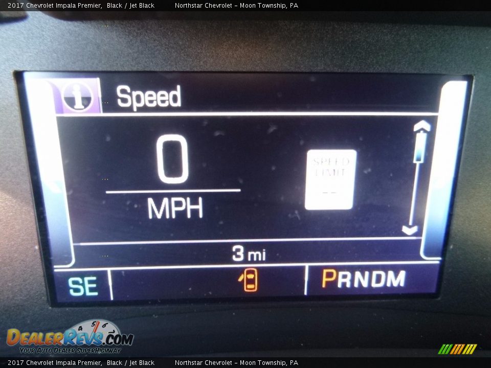 2017 Chevrolet Impala Premier Black / Jet Black Photo #20
