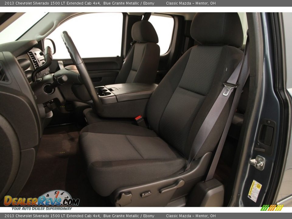 2013 Chevrolet Silverado 1500 LT Extended Cab 4x4 Blue Granite Metallic / Ebony Photo #5