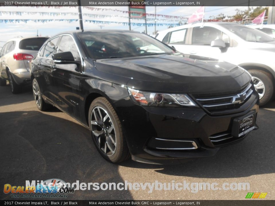 2017 Chevrolet Impala LT Black / Jet Black Photo #1