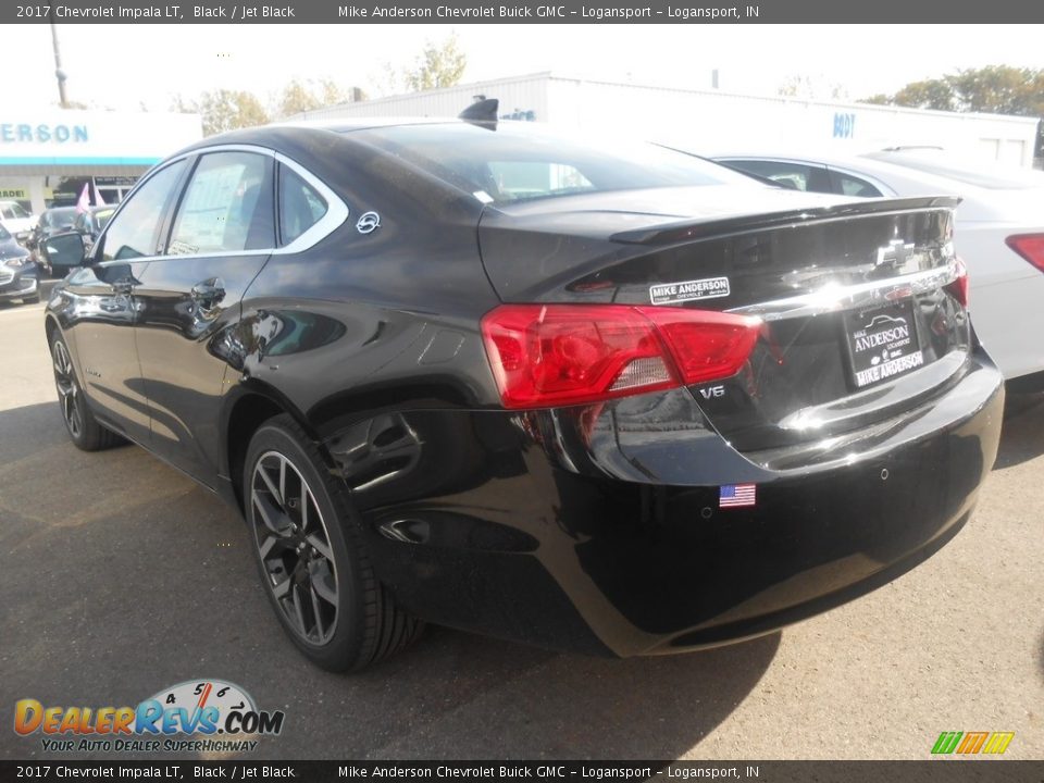 2017 Chevrolet Impala LT Black / Jet Black Photo #3