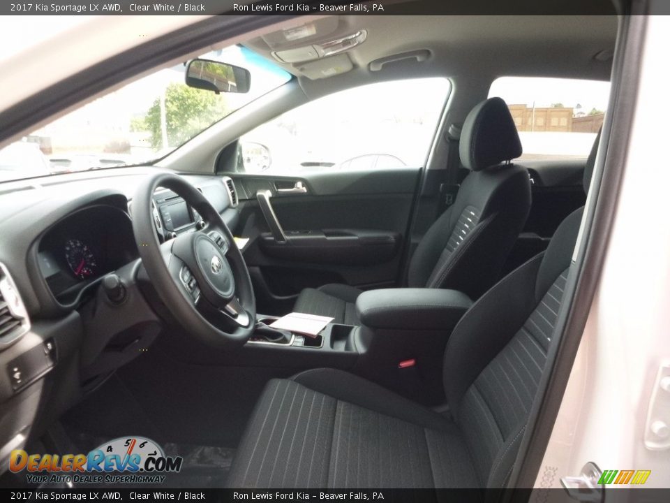 Front Seat of 2017 Kia Sportage LX AWD Photo #11