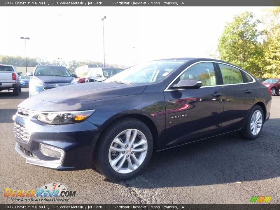 2017 Chevrolet Malibu LT Blue Velvet Metallic / Jet Black Photo #1