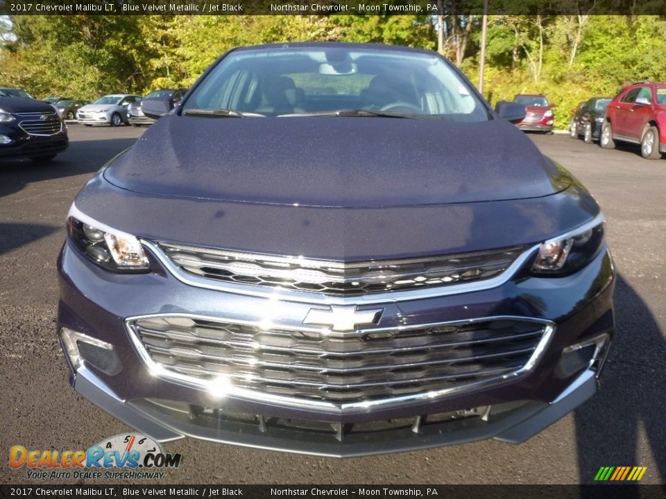 2017 Chevrolet Malibu LT Blue Velvet Metallic / Jet Black Photo #2