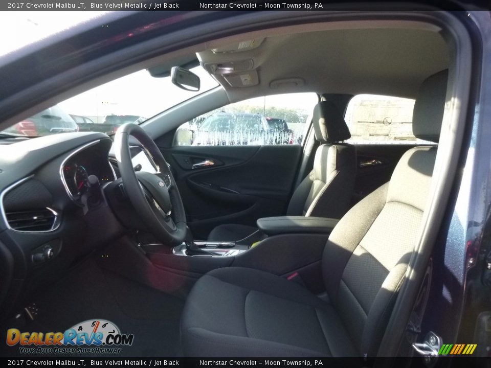 2017 Chevrolet Malibu LT Blue Velvet Metallic / Jet Black Photo #10