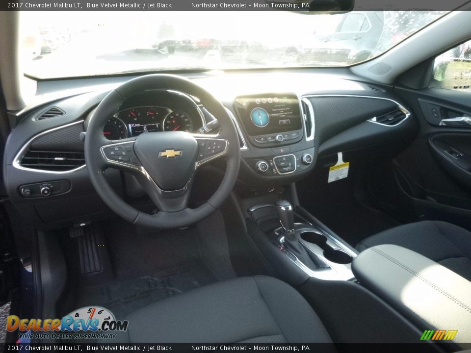 2017 Chevrolet Malibu LT Blue Velvet Metallic / Jet Black Photo #12