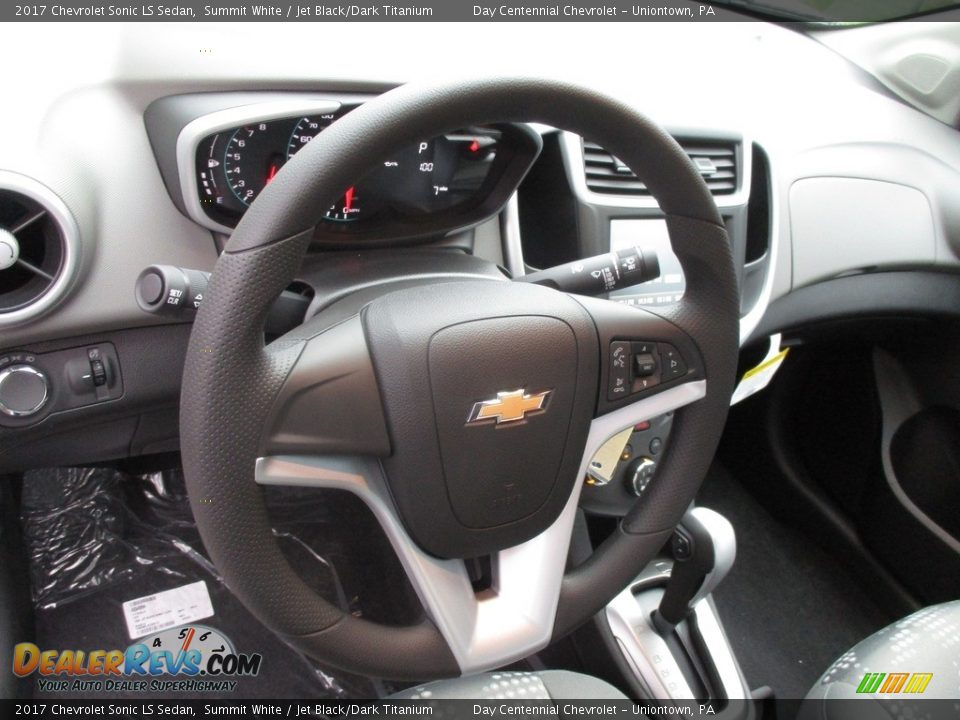 2017 Chevrolet Sonic LS Sedan Steering Wheel Photo #15