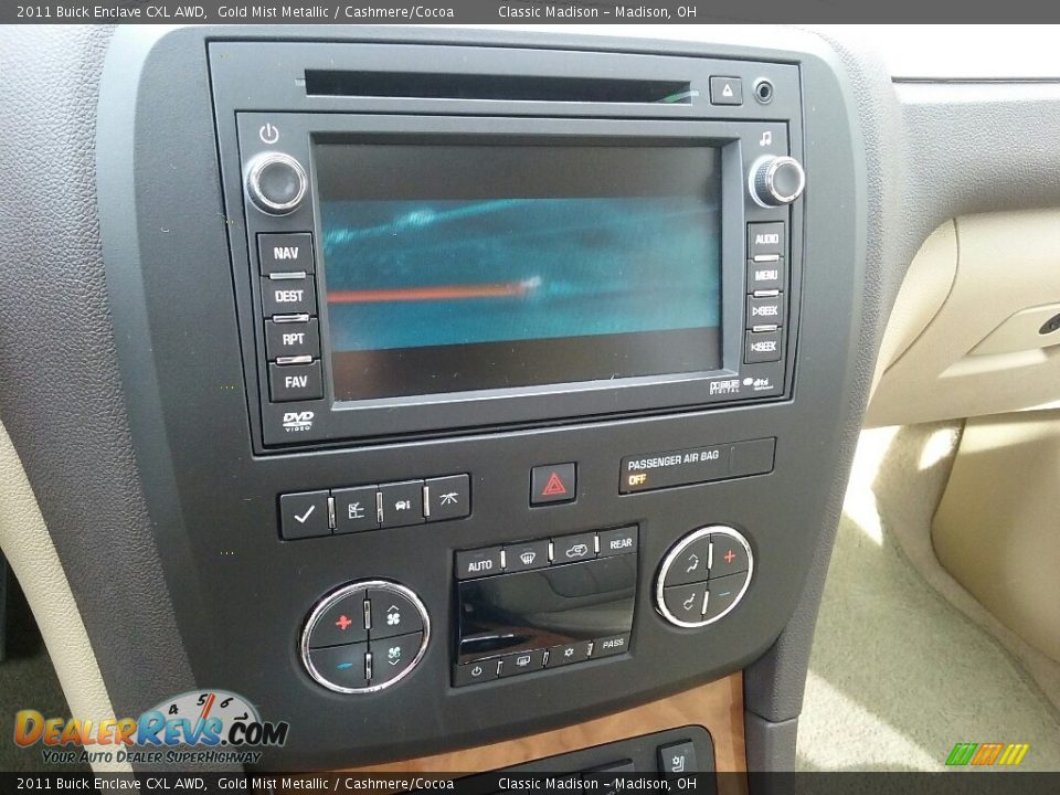 2011 Buick Enclave CXL AWD Gold Mist Metallic / Cashmere/Cocoa Photo #7