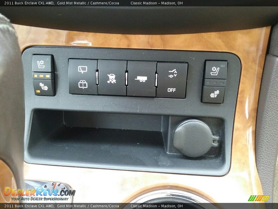 2011 Buick Enclave CXL AWD Gold Mist Metallic / Cashmere/Cocoa Photo #10
