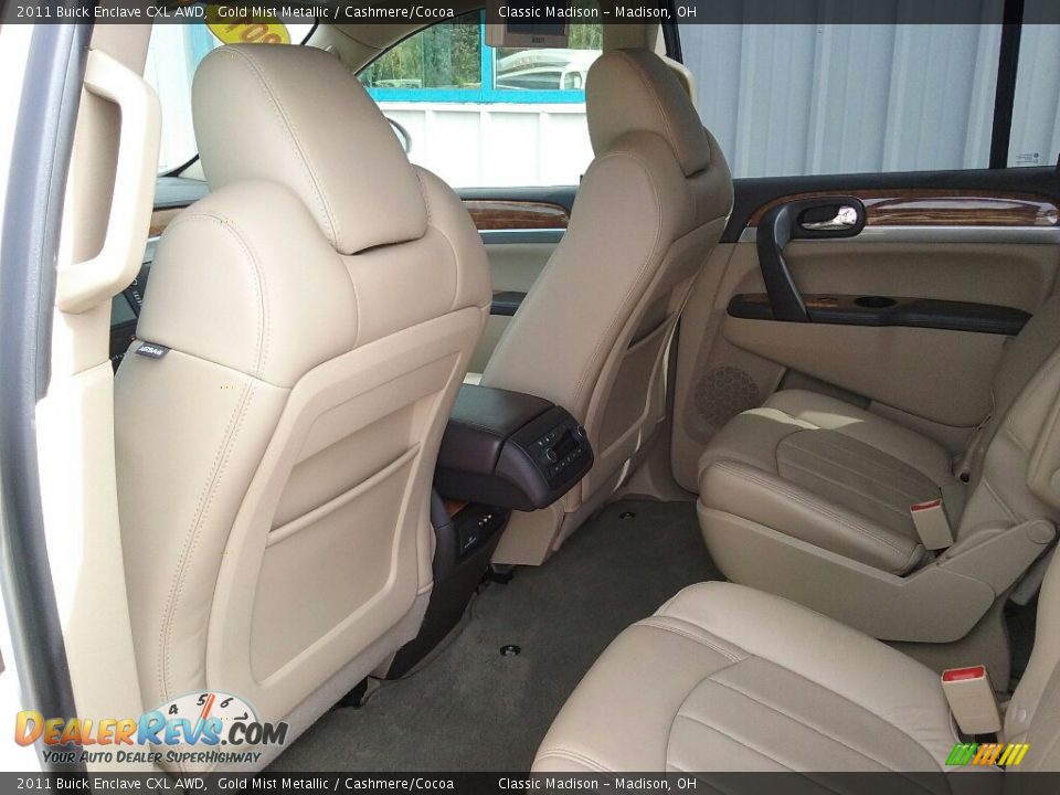 2011 Buick Enclave CXL AWD Gold Mist Metallic / Cashmere/Cocoa Photo #12