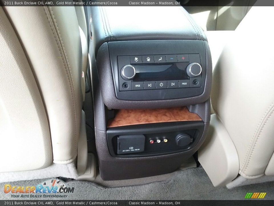 2011 Buick Enclave CXL AWD Gold Mist Metallic / Cashmere/Cocoa Photo #16