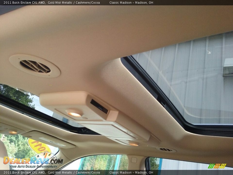 2011 Buick Enclave CXL AWD Gold Mist Metallic / Cashmere/Cocoa Photo #18