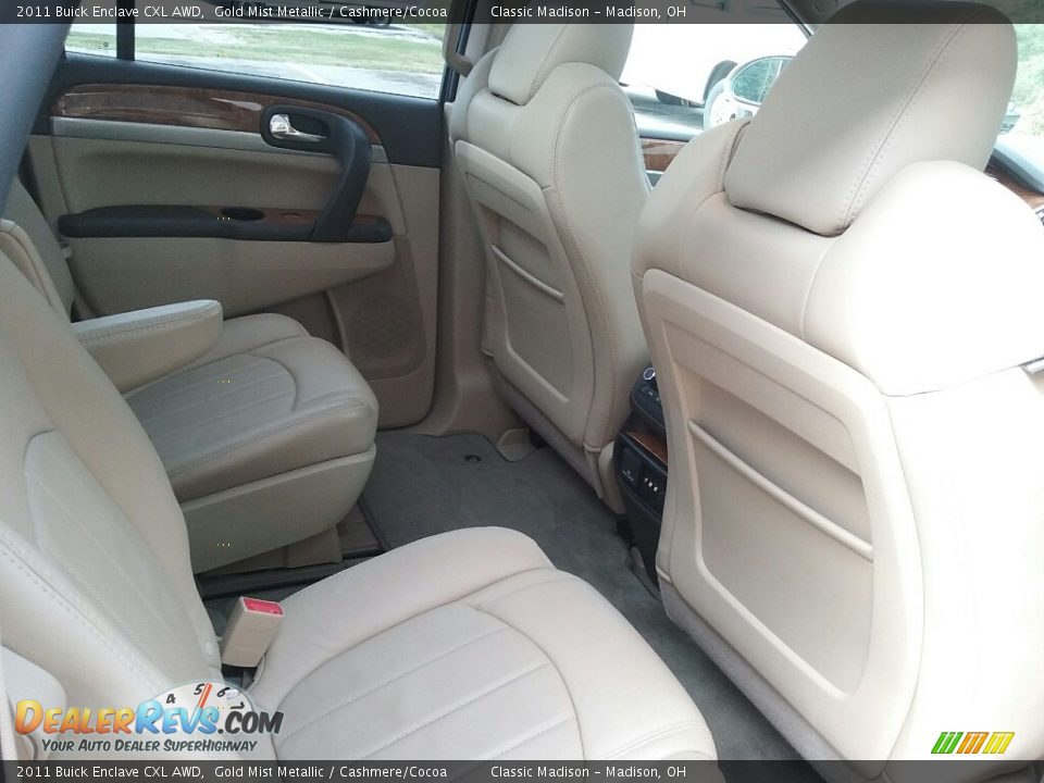 2011 Buick Enclave CXL AWD Gold Mist Metallic / Cashmere/Cocoa Photo #21