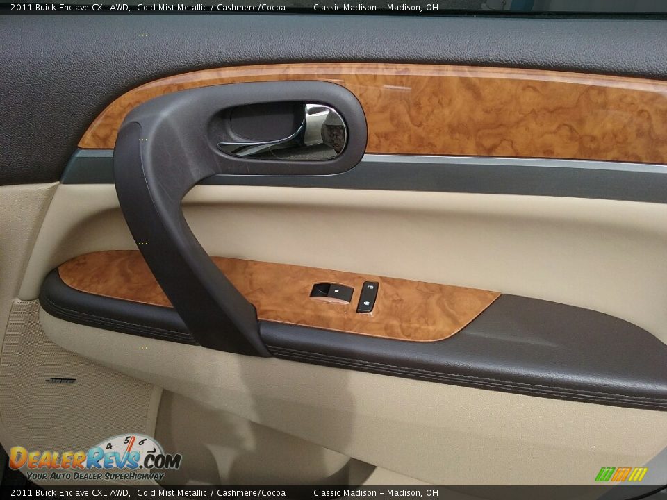 2011 Buick Enclave CXL AWD Gold Mist Metallic / Cashmere/Cocoa Photo #23