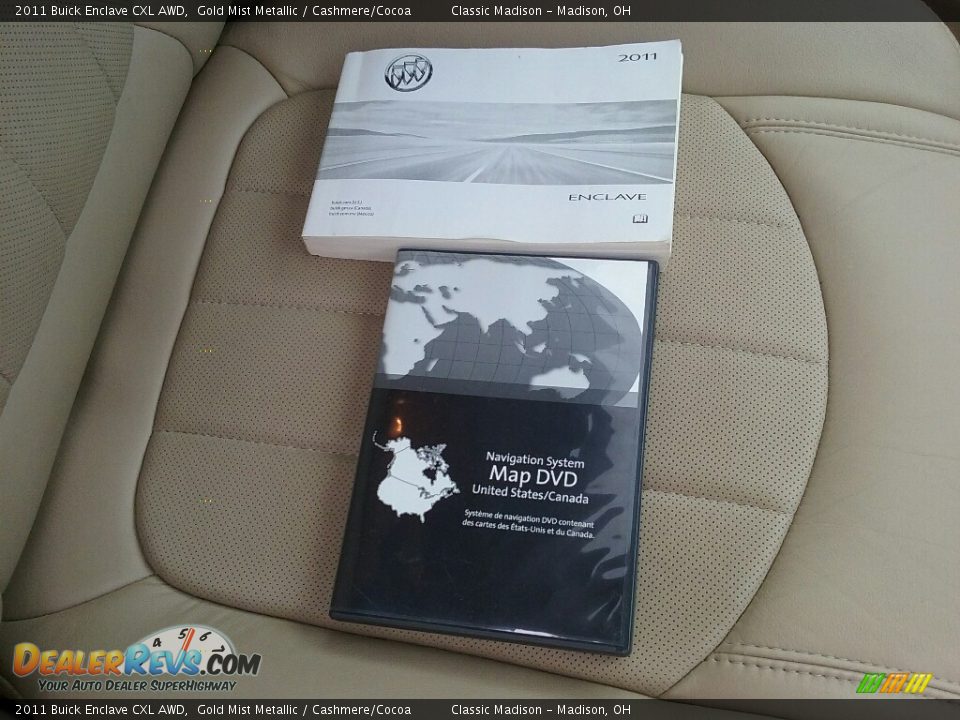 2011 Buick Enclave CXL AWD Gold Mist Metallic / Cashmere/Cocoa Photo #24