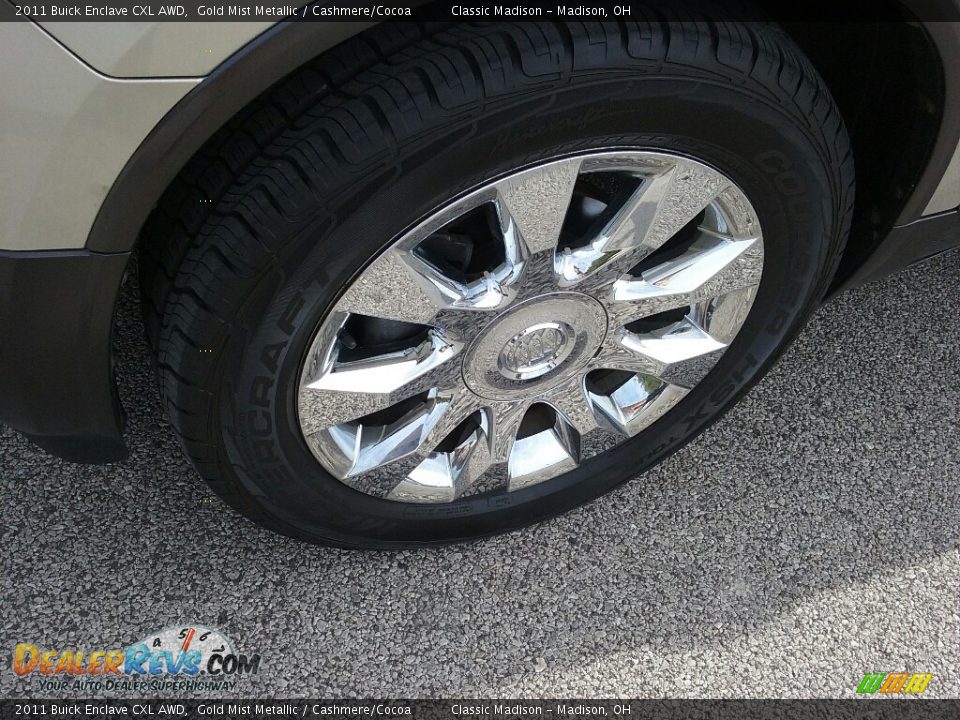 2011 Buick Enclave CXL AWD Gold Mist Metallic / Cashmere/Cocoa Photo #26