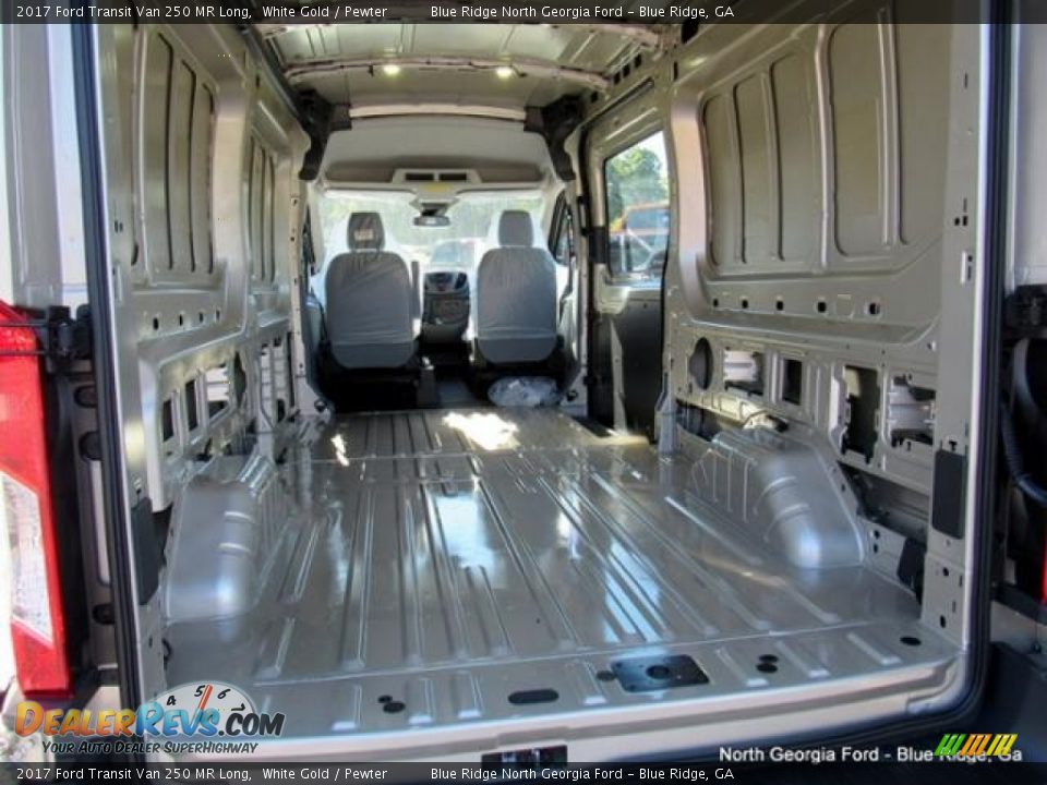 2017 Ford Transit Van 250 MR Long White Gold / Pewter Photo #17