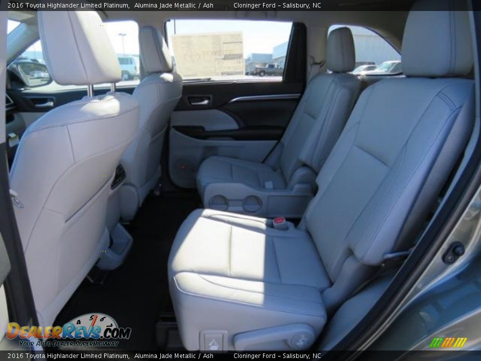 2016 Toyota Highlander Limited Platinum Alumina Jade Metallic / Ash Photo #7