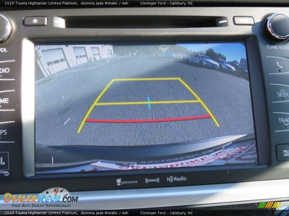 2016 Toyota Highlander Limited Platinum Alumina Jade Metallic / Ash Photo #16