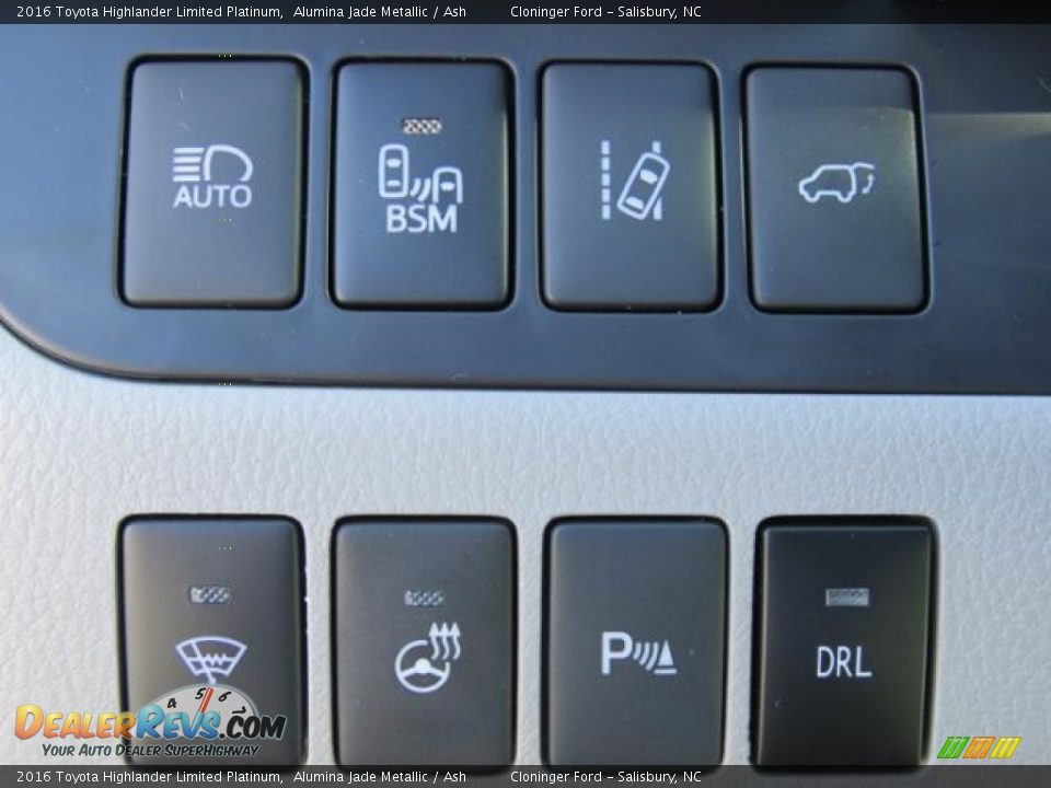 2016 Toyota Highlander Limited Platinum Alumina Jade Metallic / Ash Photo #18