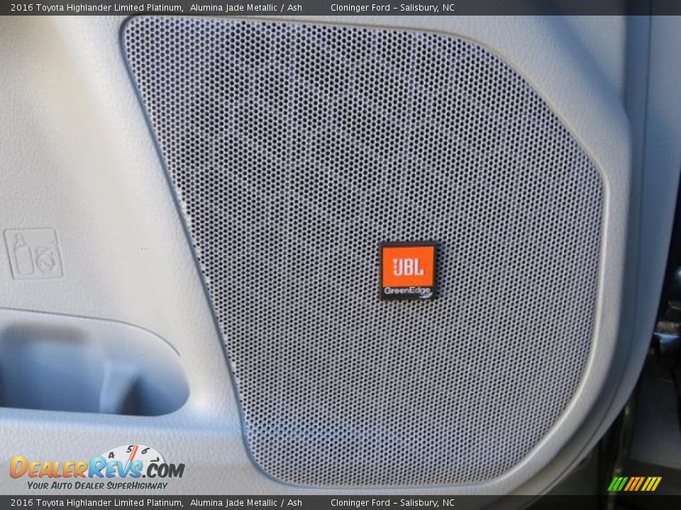 2016 Toyota Highlander Limited Platinum Alumina Jade Metallic / Ash Photo #19