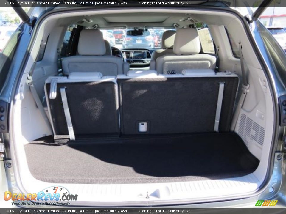 2016 Toyota Highlander Limited Platinum Alumina Jade Metallic / Ash Photo #20