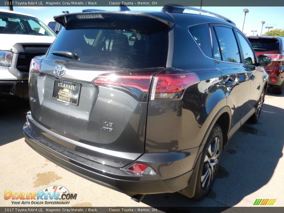 2017 Toyota RAV4 LE Magnetic Gray Metallic / Black Photo #2