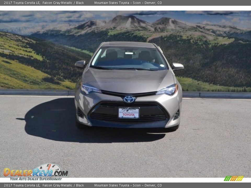 2017 Toyota Corolla LE Falcon Gray Metallic / Black Photo #2