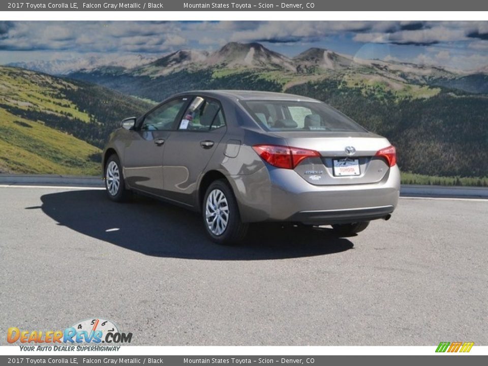 2017 Toyota Corolla LE Falcon Gray Metallic / Black Photo #3