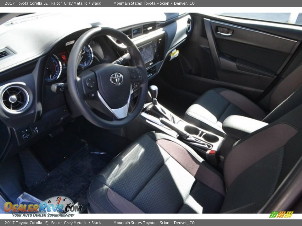 2017 Toyota Corolla LE Falcon Gray Metallic / Black Photo #5