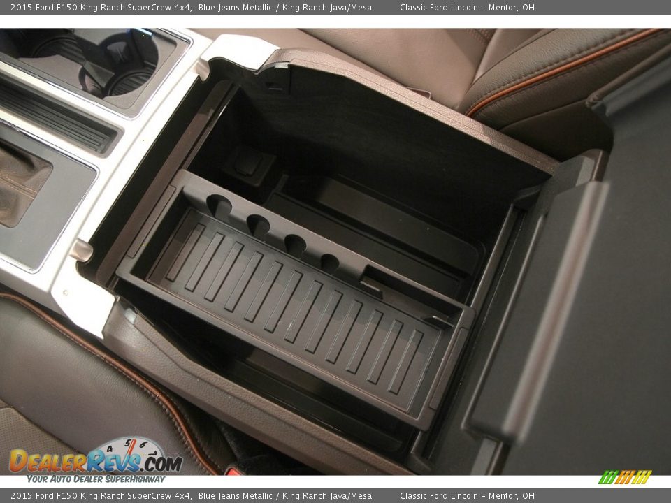 2015 Ford F150 King Ranch SuperCrew 4x4 Blue Jeans Metallic / King Ranch Java/Mesa Photo #29