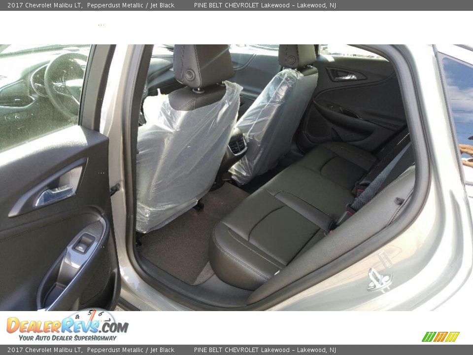 2017 Chevrolet Malibu LT Pepperdust Metallic / Jet Black Photo #8