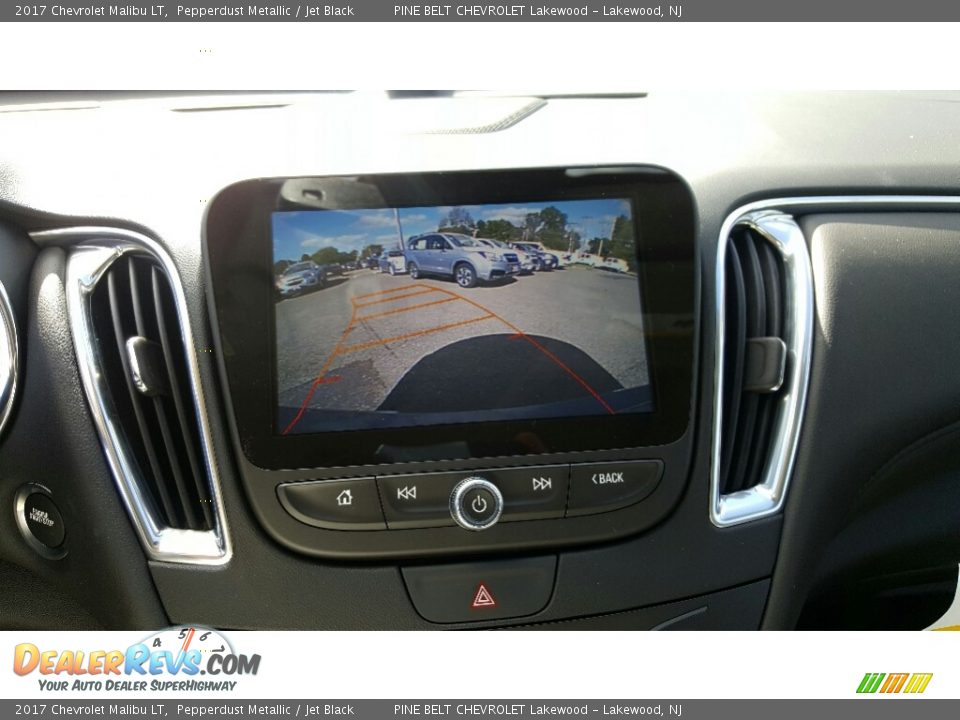 2017 Chevrolet Malibu LT Pepperdust Metallic / Jet Black Photo #10