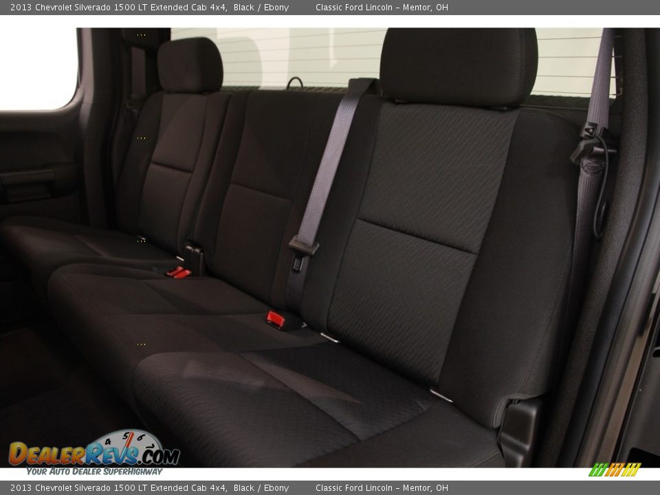 2013 Chevrolet Silverado 1500 LT Extended Cab 4x4 Black / Ebony Photo #11