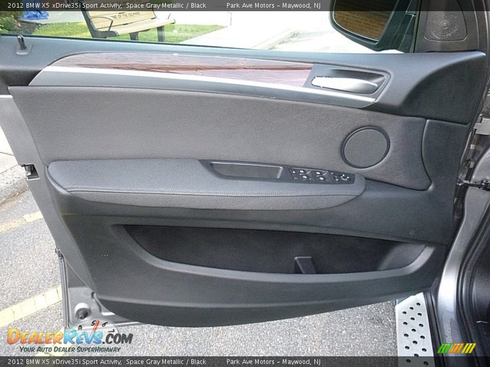2012 BMW X5 xDrive35i Sport Activity Space Gray Metallic / Black Photo #10