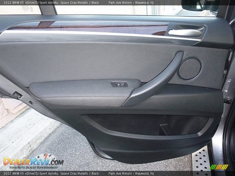 2012 BMW X5 xDrive35i Sport Activity Space Gray Metallic / Black Photo #13