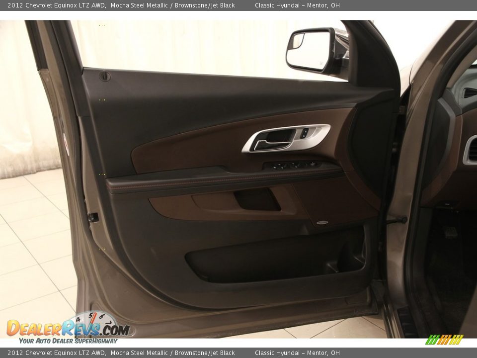2012 Chevrolet Equinox LTZ AWD Mocha Steel Metallic / Brownstone/Jet Black Photo #4