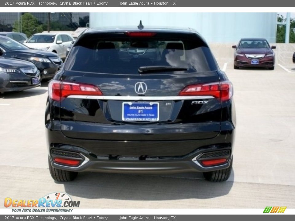 2017 Acura RDX Technology Crystal Black Pearl / Ebony Photo #6