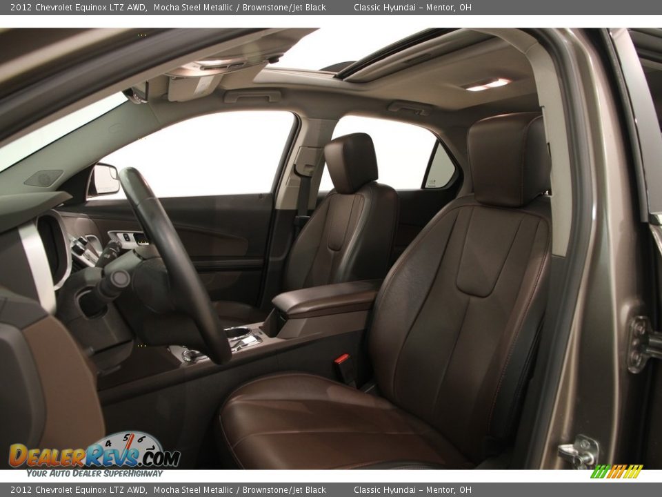 2012 Chevrolet Equinox LTZ AWD Mocha Steel Metallic / Brownstone/Jet Black Photo #5