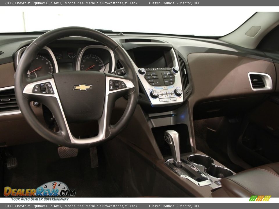 2012 Chevrolet Equinox LTZ AWD Mocha Steel Metallic / Brownstone/Jet Black Photo #6
