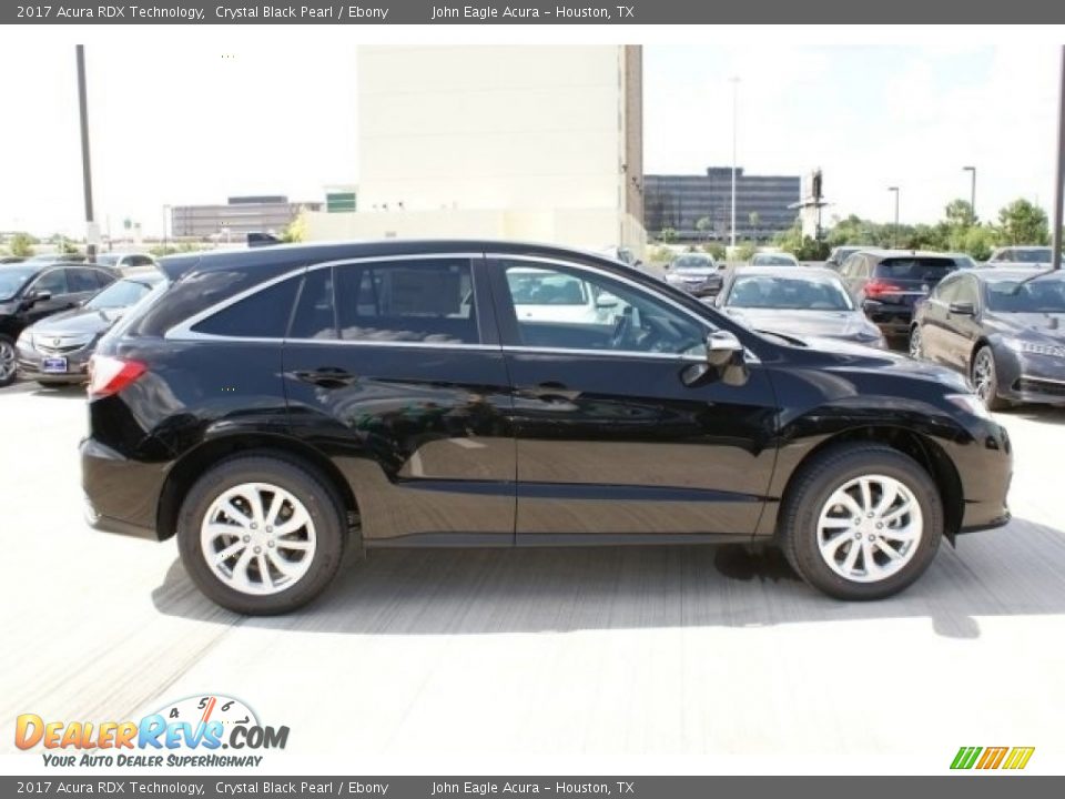 2017 Acura RDX Technology Crystal Black Pearl / Ebony Photo #8