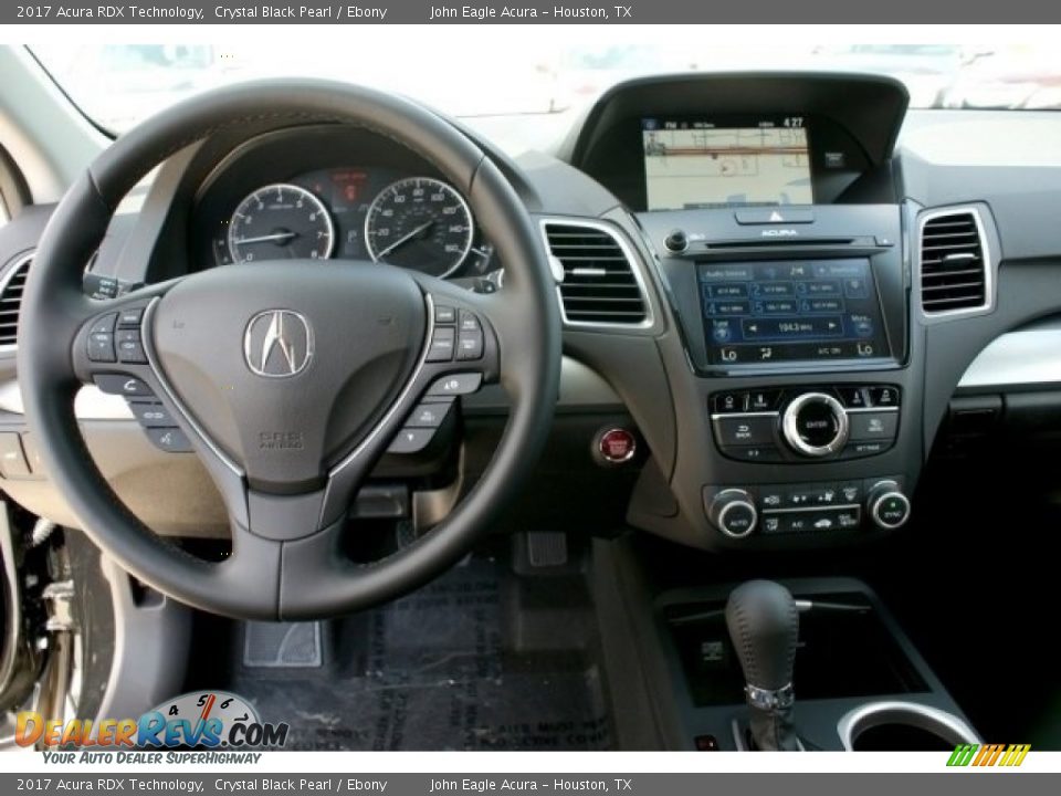 2017 Acura RDX Technology Crystal Black Pearl / Ebony Photo #9
